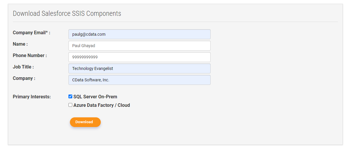 SSIS Components Getting Started Guide