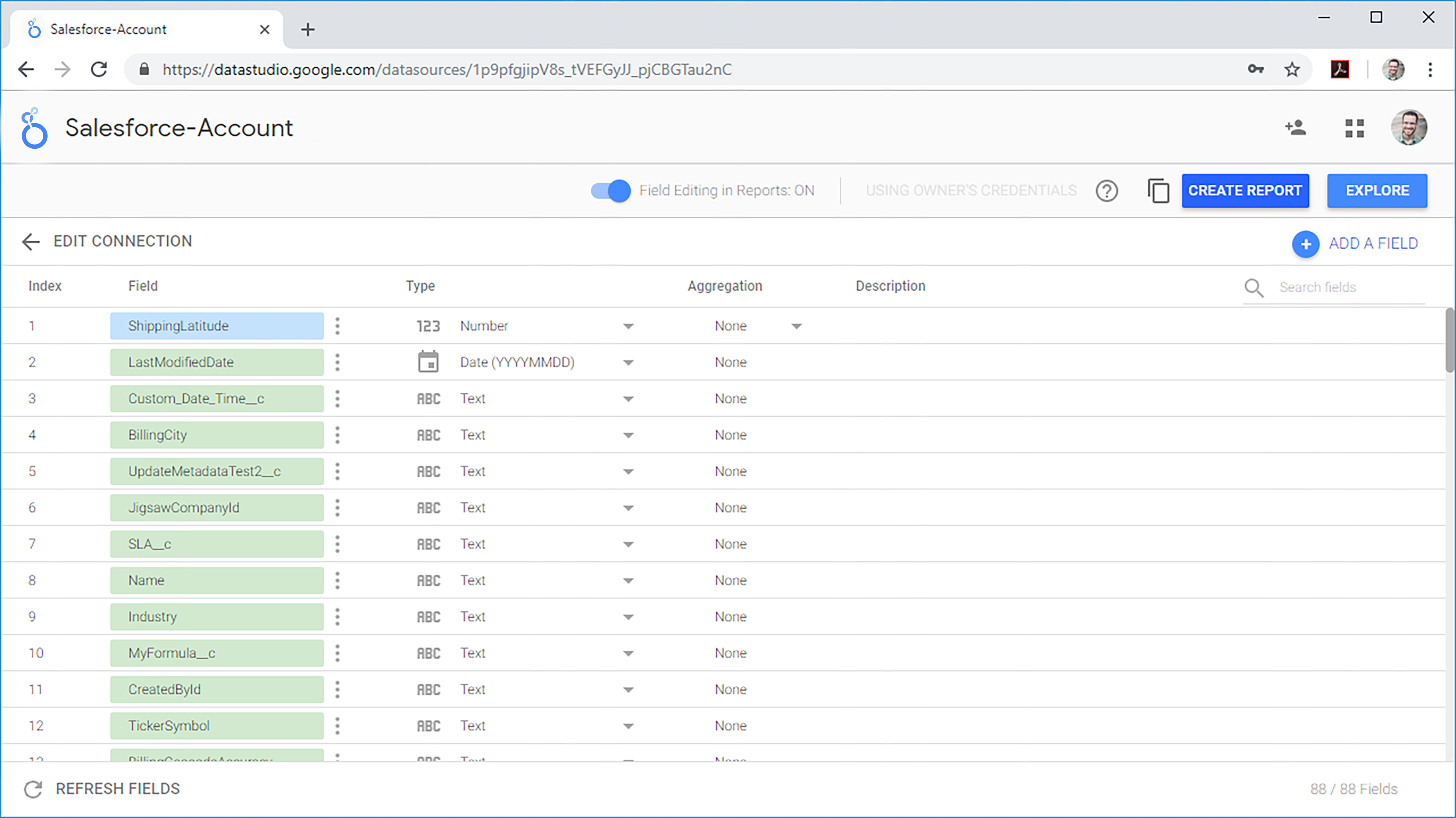 Real-Time Reports with CData Connect Cloud in Looker Studio