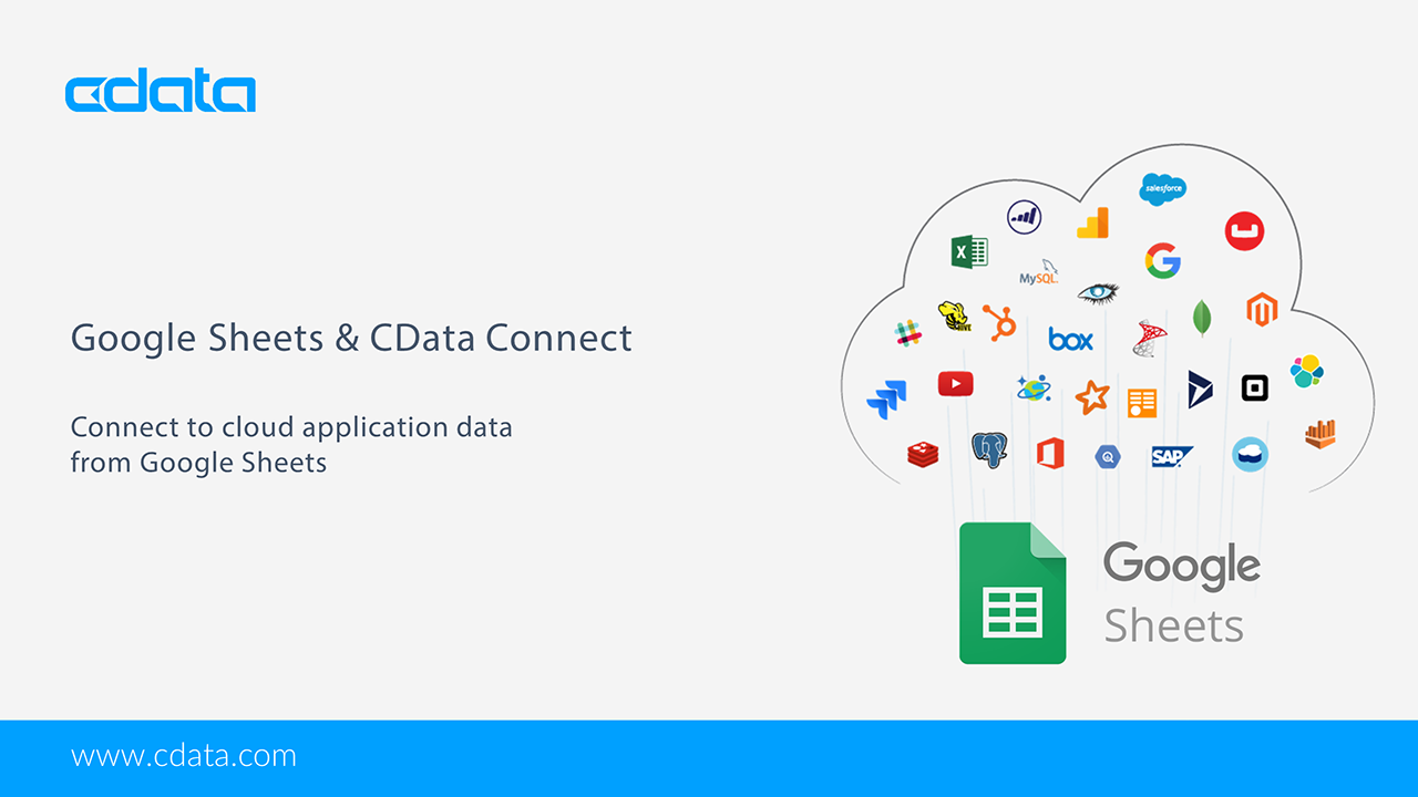 Access CData Connect Data in Google Sheets Thumbnail