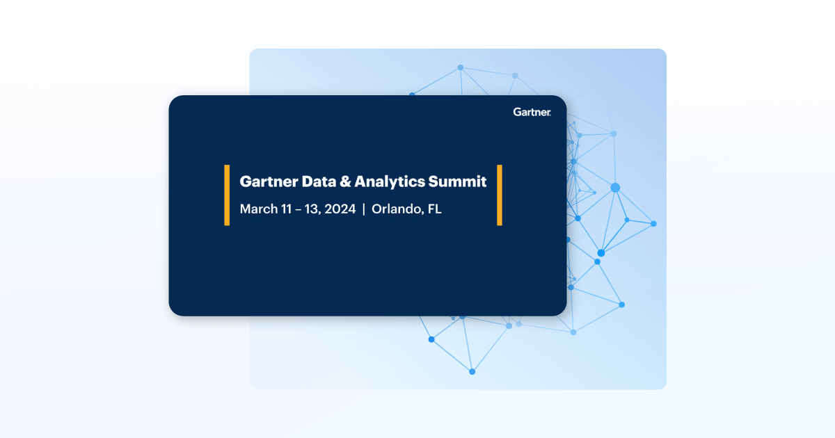 CData Software Gartner Data & Analytics Summit 2024