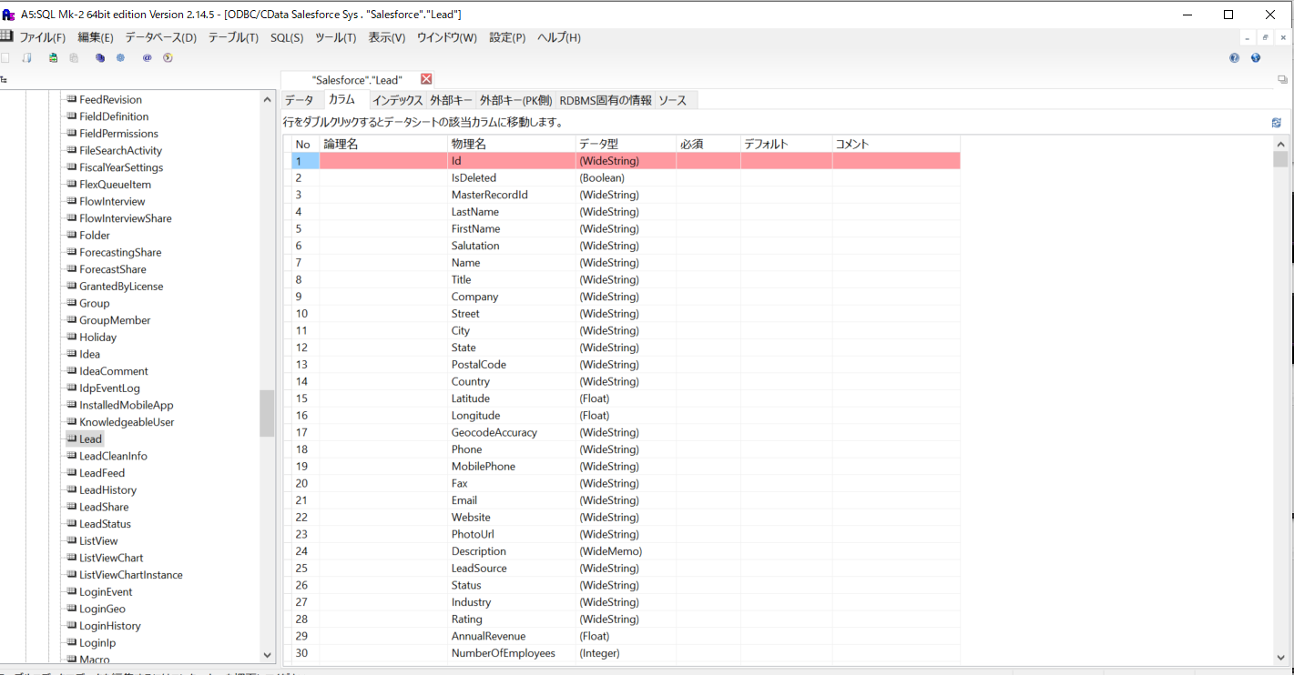 Csv データをa5 Sql Mk 2 でcrud クエリする方法