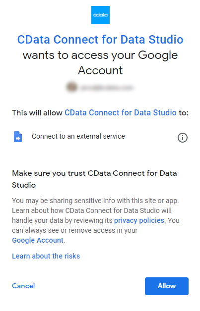 Configure The Cdata Cloud Hub Connector For Google Data Studio