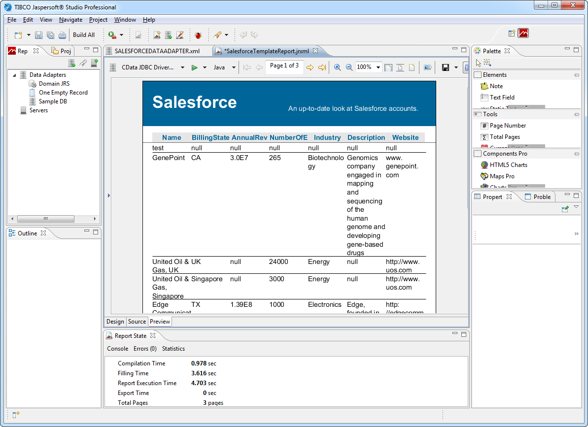 Filling time. Jaspersoft Studio. Jaspersoft TIBCO. MARKLOGIC запрос. Https://community.Jaspersoft.com/Project/Jaspersoft-Studio/releases.