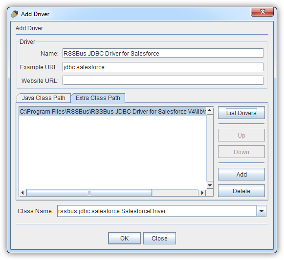 java jdbc sql server connection string