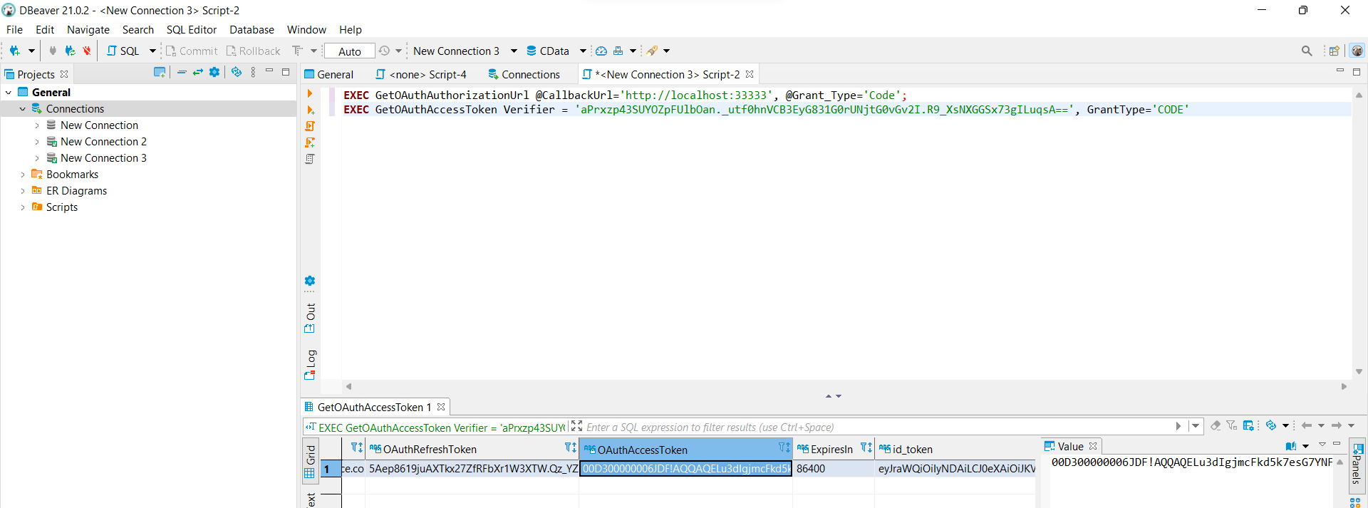 Obtaining Access Token and Refresh Token - Headless Machine