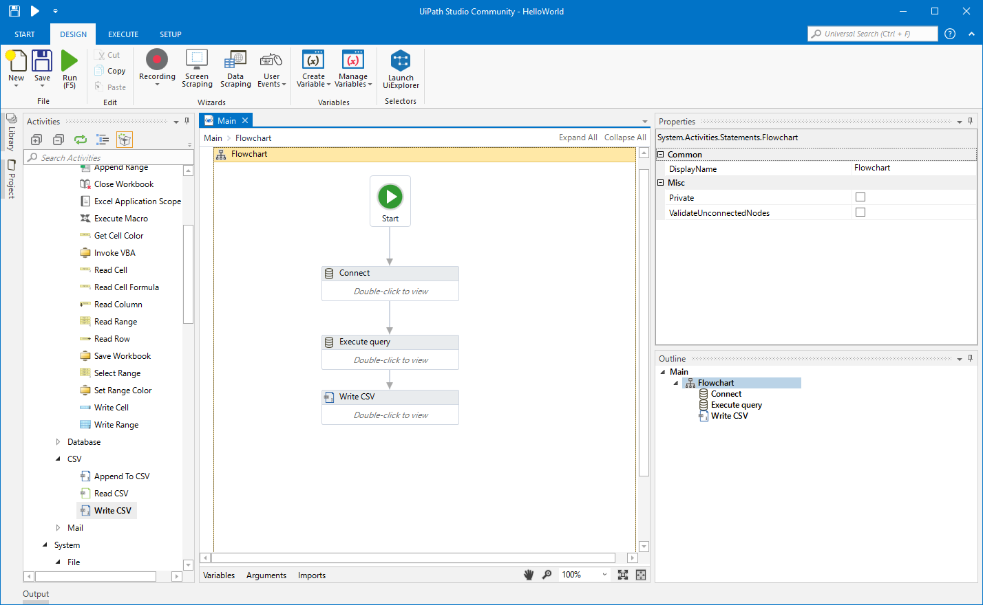 Create an RPA Flow that Connects to SharePoint Data in UiPath Studio