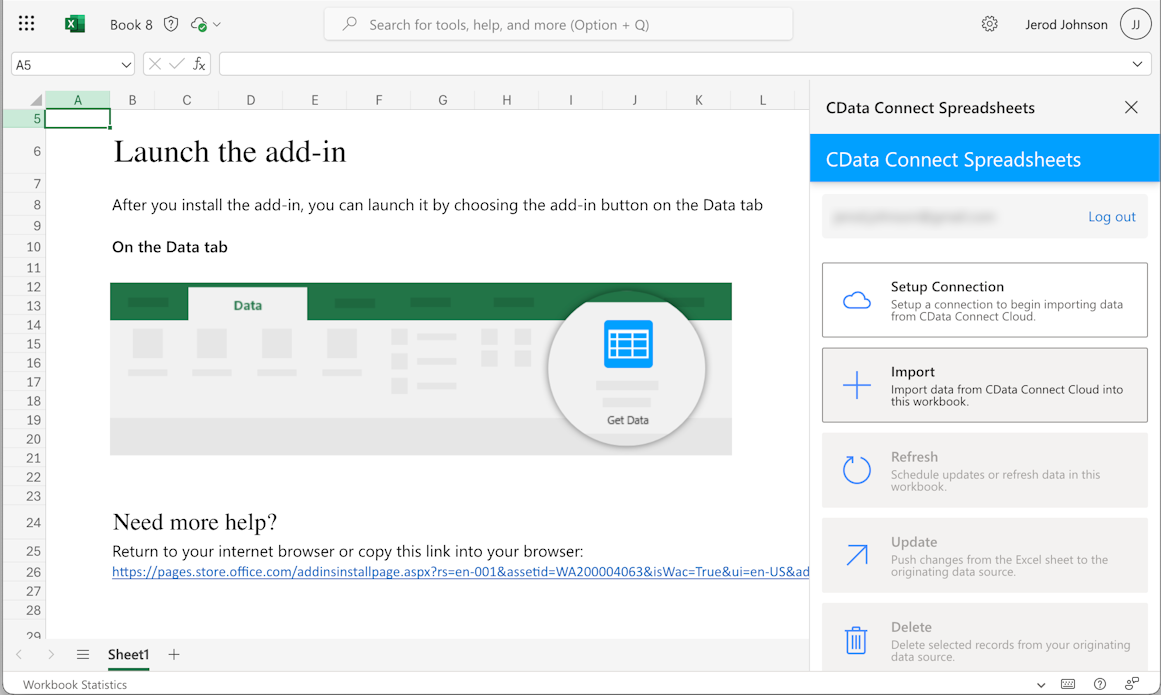 Access Live Raisers Edge NXT Data in Excel for the Web (Excel 365/Online)