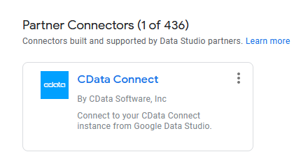 CData Connect driver for Google Looker